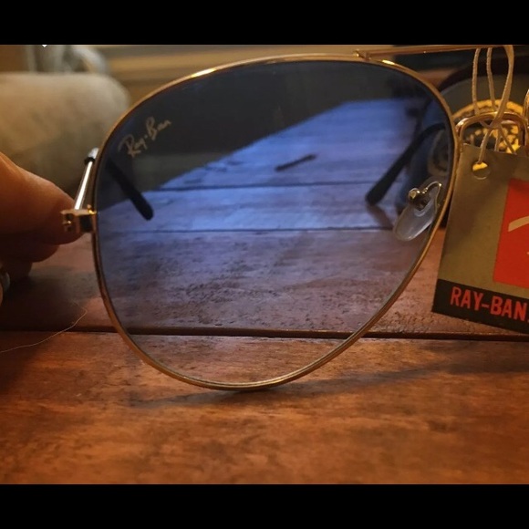 Rayban gradient aviators